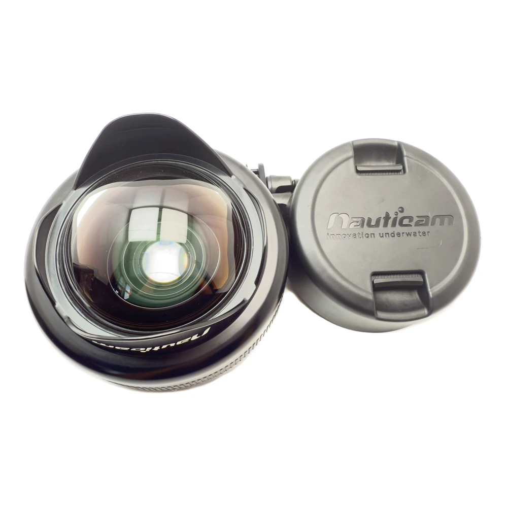 USED Nauticam WWL-1B Wet Wide Lens 1B :130 deg. FOV with compatible 28mm lenses (incl. float collar)
