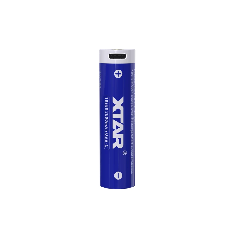 XTAR 18650 3500mAh USB-C Rechargeable Battery 10A 