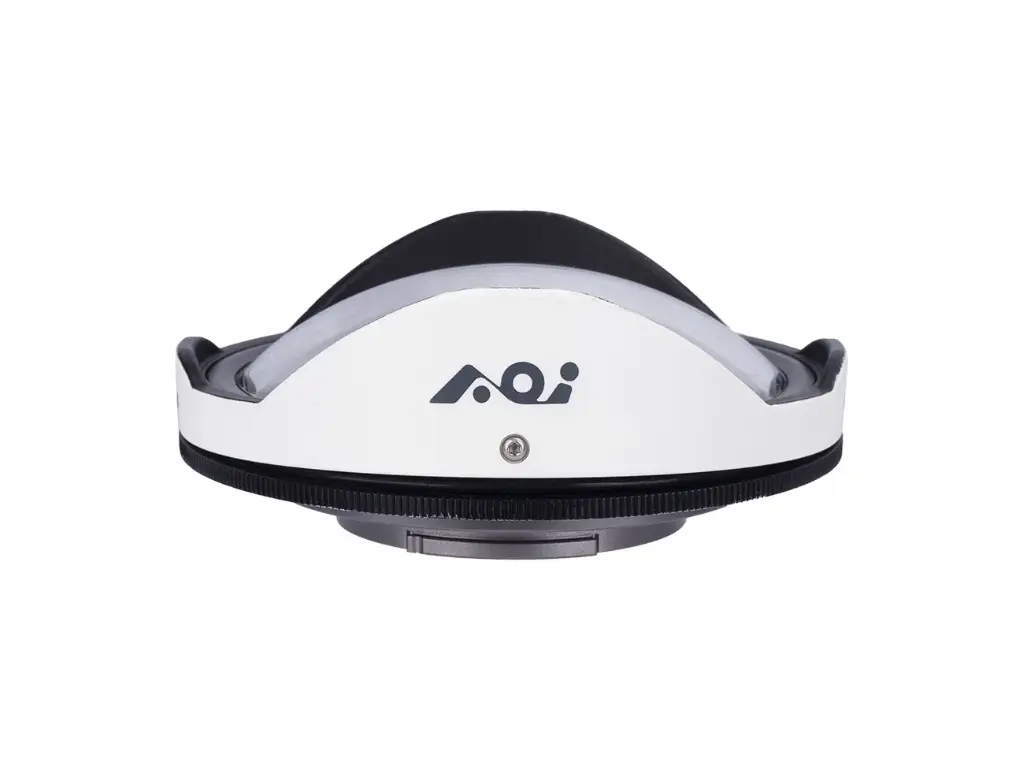 AOI UWL-03II Underwater 0.73X Wide Angle Conversion Lens Mark II for Action Cameras and Phones - White Color