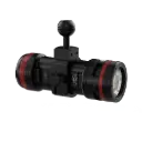 Subnox SUB5KW Compact 5000 Lumens Video Light (Optional Snoot and Ambient Blue Light Head, Sold Separately)
