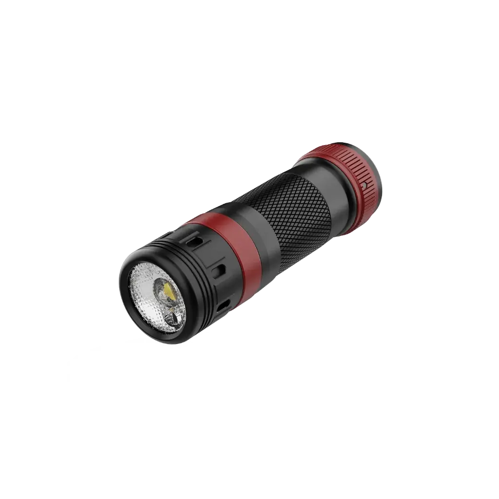 Subnox SUBLZT Ultra Compact Safety Torch with Built-In Laser (Class 3a laser - 5mW)