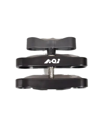 [CP-05-BLK] AOI Ball Clamp - 05 - Black Color (76mm Hole to Hole Distance)