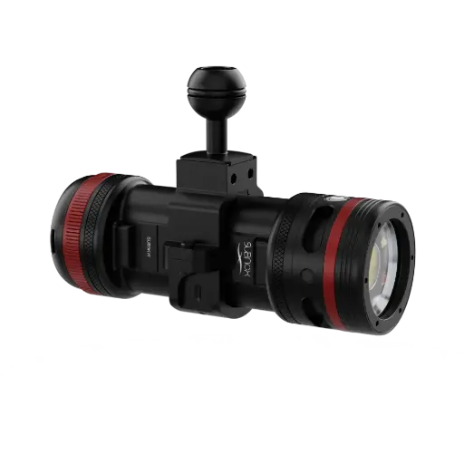 [SUBNOX-SUB5KW] Subnox SUB5KW Compact 5000 Lumens Video Light (Optional Snoot and Ambient Blue Light Head, Sold Separately)

