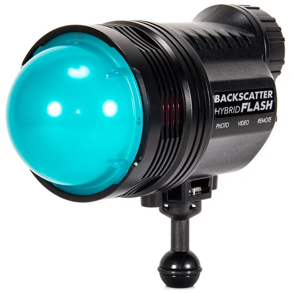 Backscatter Hybrid Flash Ambient Blue Diffuser Package