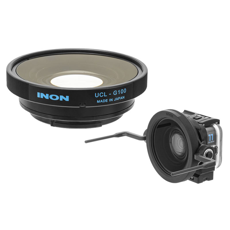 Inon UCL-G100 ZD Underwater Close-up Lens (incl. Focus Stick)