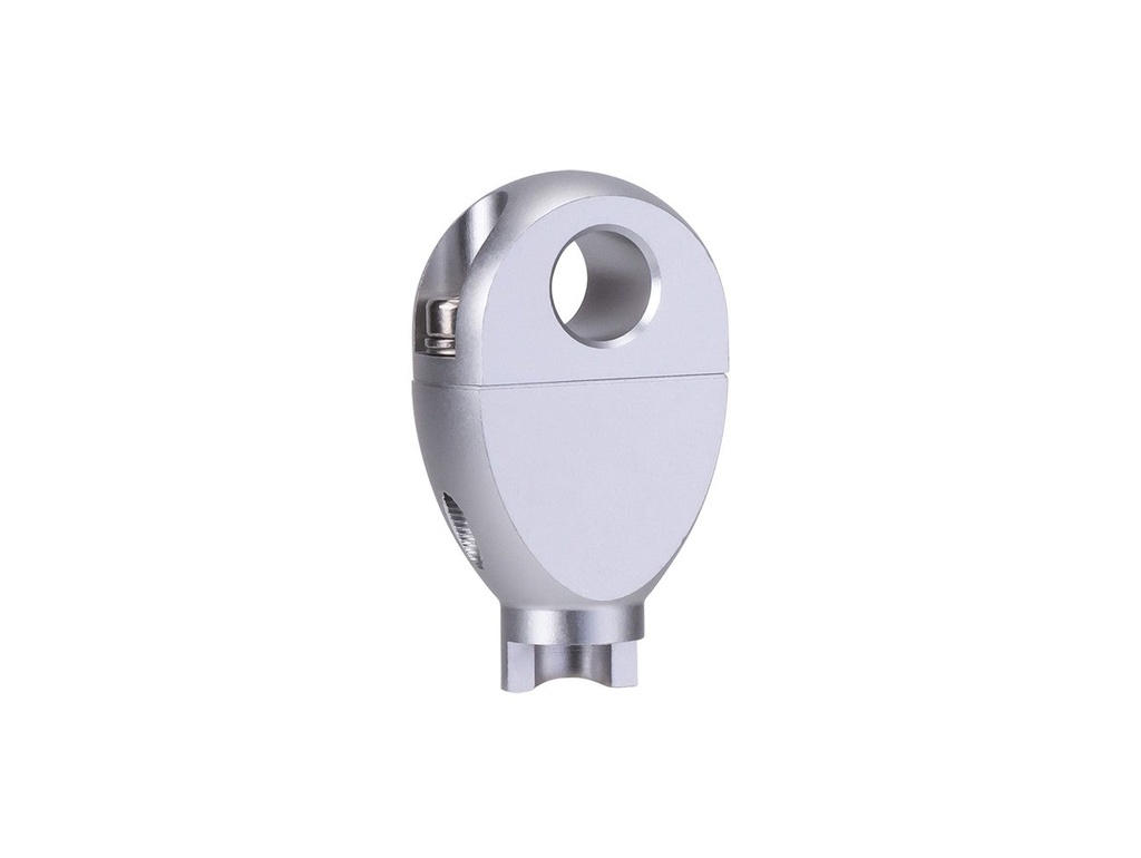 AOI YMA-AM2-SLR YS Adapter to Aluminum Arm-2 (Silver Color)
