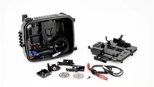 [16135] Nauticam Upgrade System for ARRI ALEXA Mini LF Camera to use with 16133 (incl. a new rear Housing, ARRI General Purpose IO Box GPB-1, camera tray and a conversion kit for mounting brackets)