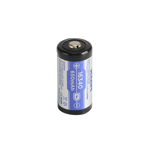 [AB001001] XTAR 16340 650mAh Battery