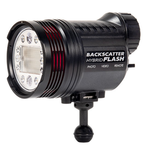 [BS-HS-1] Backscatter Hybrid Flash Underwater Strobe & Video Light
