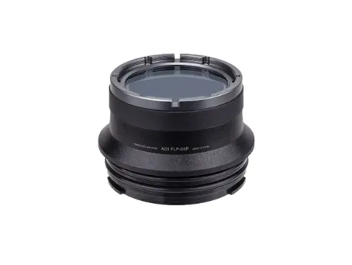 [FLP-04P] AOI FLP-04P Flat Port in Plastic for Olympus Pen Mount Housing (For ED 30mm Macro Lens)