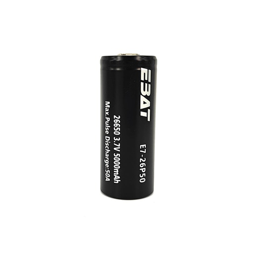 [EBAT-26650] EBAT 26650 5000mah Battery with Button Top